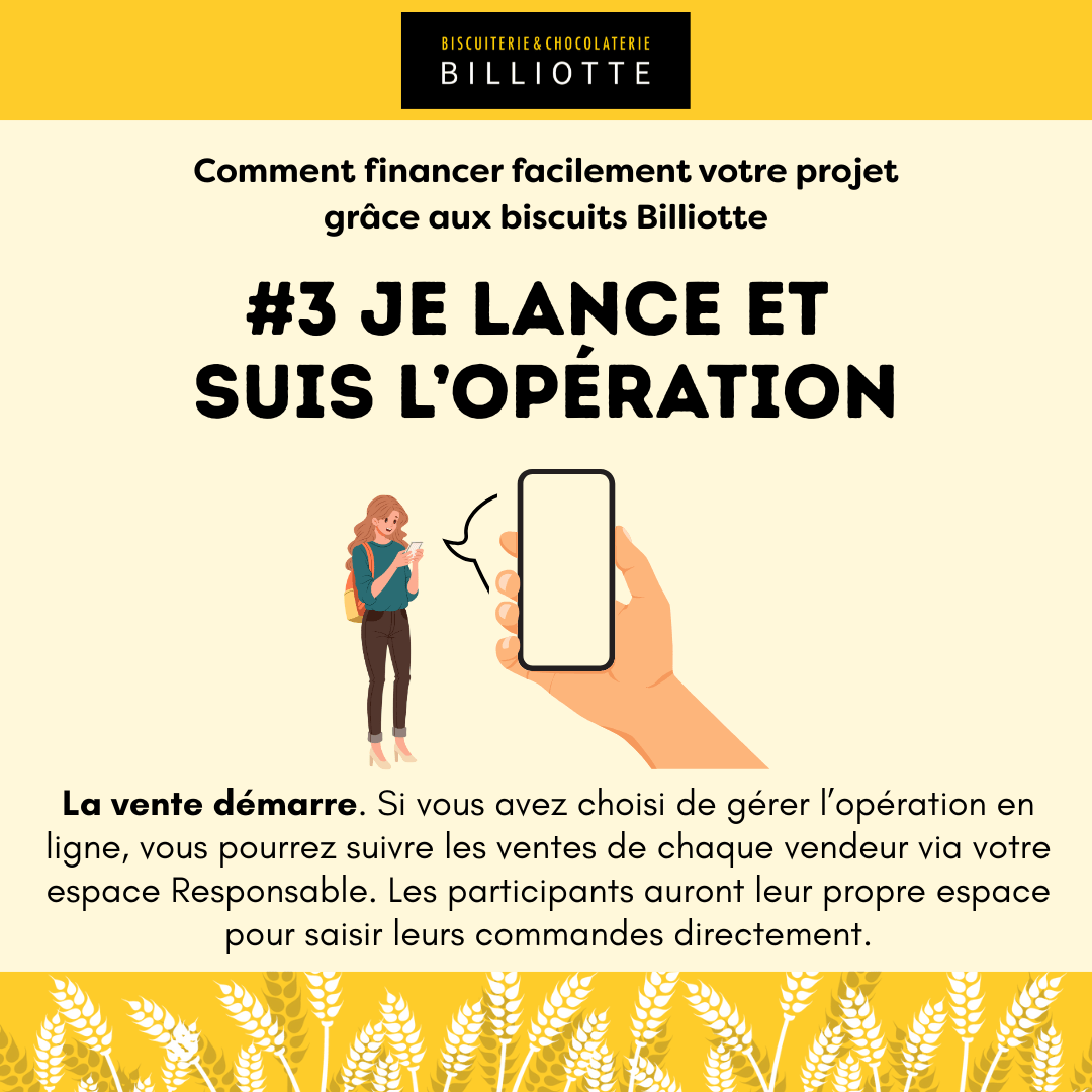 Financer facilement vos projets grâce à Billiotte La vente démarre quand vous le souhaitez. Avec la gestion en ligne, vous pouvez suivre vos ventes directement en ligne.